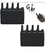 8 Adet CY Boafeng Bf-r5 Lisansız El Telsizi Baofeng BF-R5 mini telsiz telsiz KDC1 5W (kulaklık dahil değildir)