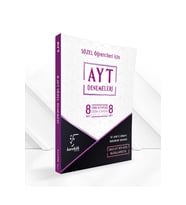 Karekök Yayınları Yeni Müf. Karekök Yayınları AYT Sözel 8'Lİ Paket Deneme Sınavı Seti (8 Adet Soru-8 Adet Ç (Çok Renkli)