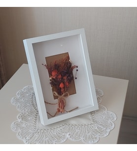 21x30 cm Verda Anı Çerçevesi- Gül ve Çiçek Tasarımlarınız ve Fotoğraflarınız İçin!
