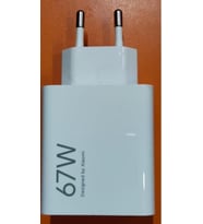 Xiaomi 67W TYPE-A Orijinal Hızlı Şarj Adaptörü - Kablosuz ( Xiaomi Türkiye Garantili) (Beyaz)