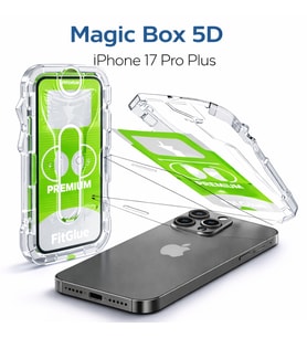 iPhone 17 Plus Epro 5D Şeffaf Ekran Koruyucu Cam – Full Kaplama