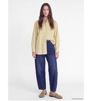 LCW Modest İndigo Baggy Fit Kadın Jean Pantolon