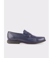 Hakiki Deri Lacivert Erkek Loafer