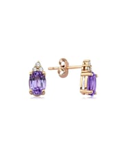 2.50 Karat Pırlanta Alexandrite Küpe