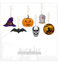 Halloween 6'lı Karton Tavan SüSü