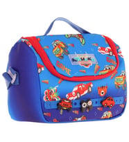 Kaukko Kids Isı Yalıtımlı, Silikon Aksesuarlı Beslenme Çantası - Mavi Kırmızı - Erkek Çocuk - L7258 (Çok Renkli)