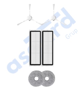 XİAOMİ S10+ , S20+ , X10+ , X20+ Uyumlu 2 Yan Fırça 2 Filtre 2 Mop PKT-iasgf0000821