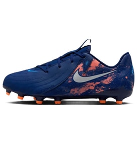 Nike Phantom GX II Academy FG/MF Kids Football Shoes Çoklu Zemin Çocuk Kramponu Mavi