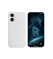 Apple iPhone 16 Plus 6.7'' Liquit Lansman Silikon Beyaz
