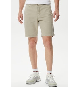Lacoste Men's Slim Fit Organic Cotton Grey Bermuda Shorts Erkek Dar Kesim Organik Pamuk Bermuda Şort Gri