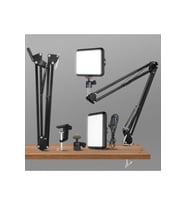 LED Video Işığı USB fotoğraf stüdyosu aydınlatma canlı Yayın Masa Sabitleme standı Video kayıt
