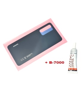 Xiaomi Mİ 12 Lite Arka Pil Batarya Kapağı (CAM+B-7000) SİYAH