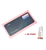 Xiaomi Mİ 12 Lite Arka Pil Batarya Kapağı (CAM+B-7000) SİYAH