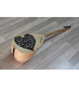 KISA SAP SAZ BAĞLAMA KALİTE TAM SET BAĞLAMA KALİPLİ SENİ SEVİYORUM İSİM HEDİYE