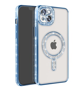Iphone 14 Kılıf Joke Simli Magneticsafe Kılıf -