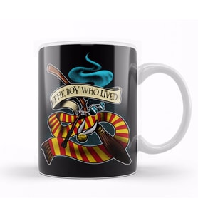 Harry Potter The Boy Who Lived Kupa Bardak Porselen