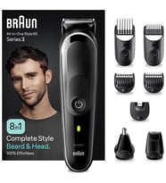 Braun Series 3 Mgk3440 Hepsi Bir Arada Şekillendirme Seti, 8’I 1 Arada Erkek Bakım Kiti