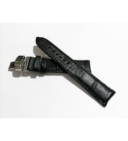 Fado &Hertür Saate &Uygun  Kelebek  Toka 22 MM  siyah   Kordon(179)  gumuş  toka