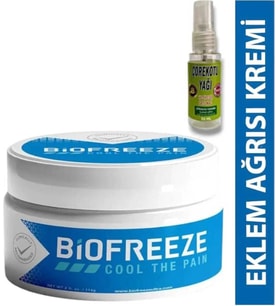 Süper Biofreeze 150 ml + Çörek Otu Yağı 30 ml Hediye