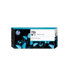 HP P2V73A (730) FOTOĞRAF SİYAHI 300 ML GENIS FORMAT MUREKKEP KARTUSU