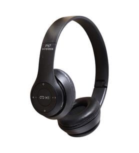 Wireless P47 Bluetooth Kulak Üstü Kulaklık Siyah