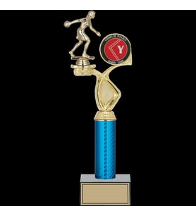 ODAK KUPA - Figürlü Kupalar - Bowling Kadın Figürlü Kupalar FG-017 A - 39 cm