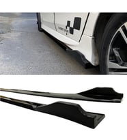Alfa Romeo 145 Siyah Şeritli Renkli Yan Marşpiyel 2 Adet Piona Black