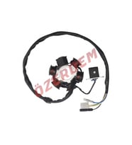 SCOOTER STATÖR 6 LI 29-83-27X2D 6K İNCE SOKET