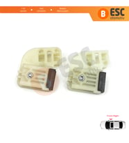 VW Transporter T5 T6 Caravelle Multivan 2003-2024 7H0837754 İçin Ön Sağ Cam Kriko Klips Ayak Seti