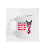Babalar Gününe Özel Baskılı Kupa