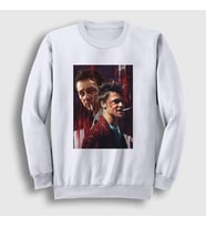 Presmono Unisex Beyaz Tyler Film Dövüş Kulübü Fight Club Sweatshirt 244981tt (Beyaz)