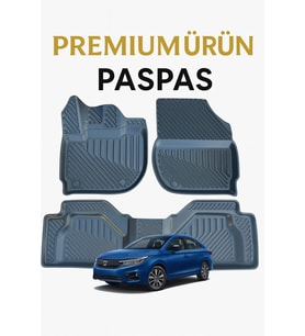Honda City 2021+ Uyumlu 3D Oto Paspas Premium