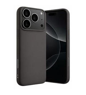 Iphone 17 Pro Max Nano Içi Kadife Silikon - Gri