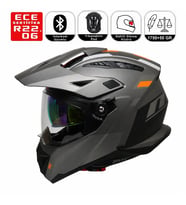 FR805 Natura Cross Motosiklet Kaskı Güneş Vizörlü Enduro Full Face Kask