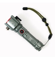 Gold Gp-218 İle Sınırları Aşın Yeni Nesil Tg Led Teknolojisiyle Ultra Uzun Menzilli Aydınlatma Ve Acil Durumlar İçin Dahili Cam Kırıcı Bir Arada. Şarj Edilebilir, Darbeye Dayanıklı Ve Profesyo