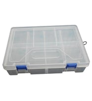 Plastik Malzeme (Arduino) Kutusu Organizer 23.4x16.8x6.2cm(Şeffaf)