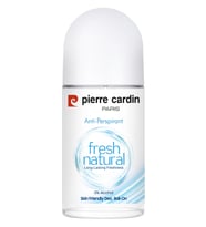 Pierre Cardin Roll-on Kadın Deodorant Ter Kokusu Önleyici Leke Bırakmayan 48 Saat Anti-perspirant Koruma – Fresh Natural Doğal Tazelik 50 ml