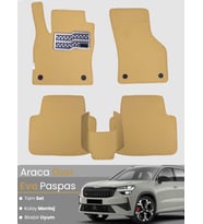 SKODA KODİAQ (2024-2025) Uyumlu EVA Paspas Tam Set–Oto Paspas,Araca Özel,Kolay Montaj