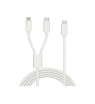 Winex 2in1 5A 120W Type-C to Type-C ve Lightning Hızlı Data ve Şarj Kablosu 120cm SX31C
