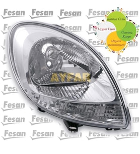 Renault Kangoo Sağ Sol Ön Far Motorlu Elektrikli 2003-2008