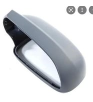 Golf4 Passat İbiza Ayna Kapağı 1998-2003 Astarlı Büyük Tip Sol Oem No:3B1857537C