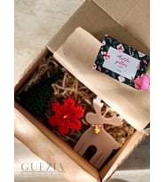 Christmas Candle  3’lü Yılbaşı Mum Seti