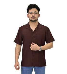 Erkek Spor Silim Fit Kısa Kol Gömlek G5031 BGL-ST04497