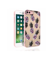 Apple iPhone 8 Plus Uyumlu Kılıf Desenli Kamera Korumalı Parlak Zore Nora Kapak (Model 1)
