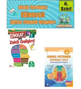 Ata 4.Sınıf Okula Yardımcı Dikkat Ve Zeka Gelişimi - Genel Yetenek Yaprak Test