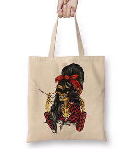 Amy Winehouse Bez Çanta Uzun Saplı