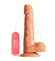 J.B. Titreşimli 19cm Dildo Vibratör