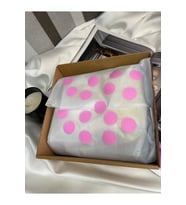 3 Cm -50 Adet Pembe Puantiye Tek Renk Boş Etiket Yazı Yazılabilir Işaret Küçük Sticker