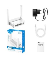Cudy Wr300 4 Port 10/100Mbps 300Mbps 2Xanten Masaüstü Router