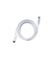 ECO-AL Örgülü Beyaz  USB-A›Lightning Kablo – 1.2 m,2.4 A Hızlı Şarj
